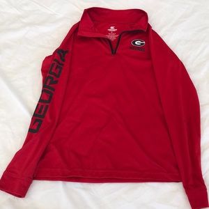 Quarter zip Georgia bulldogs jacket